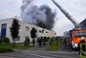 Grossbrand Halle Troisdorf Kriegsdorf Junkersring P069